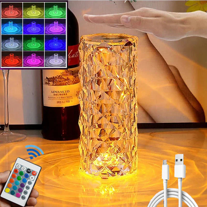 DarZeen™LED Crystal Table Lamp